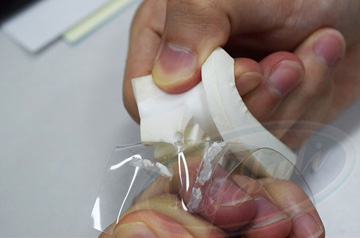 透明软PVC胶水粘接测试