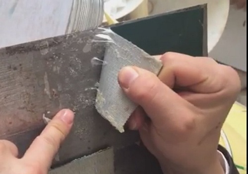 高强度金属胶水用于布料和铁粘接效果