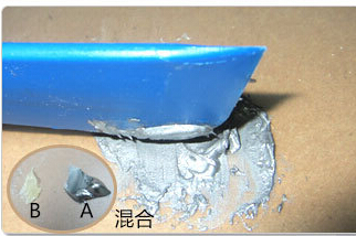 修补金属水管裂缝