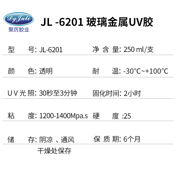 玻璃粘金属UV胶水