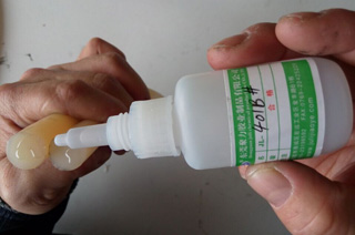 硅胶专用瞬间胶对粘硅胶条